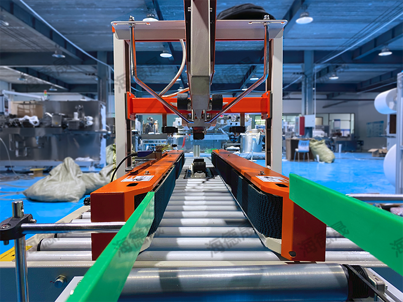 全自動裝箱碼垛線